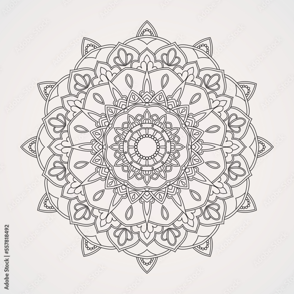 Beautiful Mandala for a Festive Religious Event