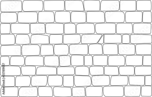 seamless pattern of brick wall