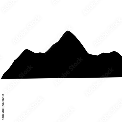 Lanscape Mountain Silhouette