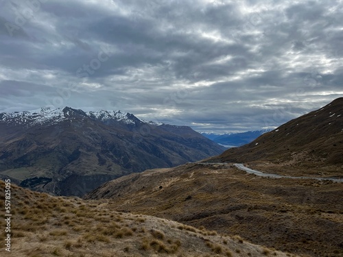 Fototapeta Naklejka Na Ścianę i Meble -  ロブロイ氷河トラック マウント アスパイアリング国立公園 ニュージーランド