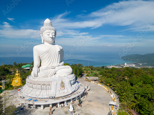 Big Buddha Buddhist Temple Phuket Thailand