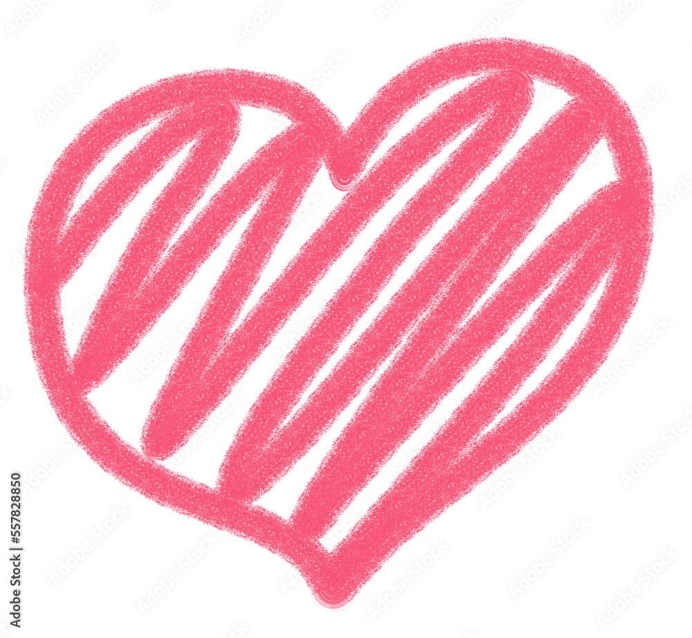 Cute valentine heart doodle scribble Cute valentine heart doodle scribble