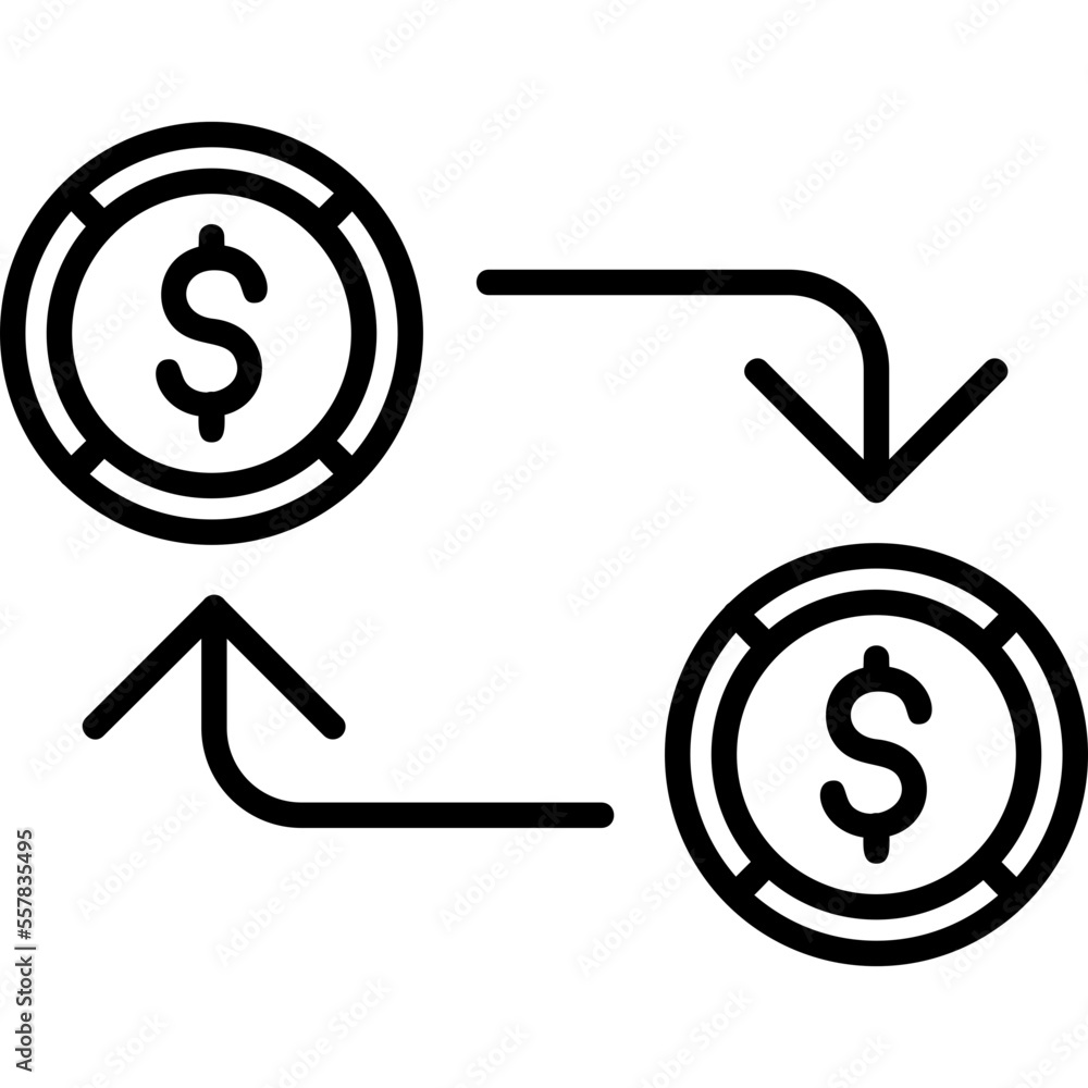 Currency Exchange Icon