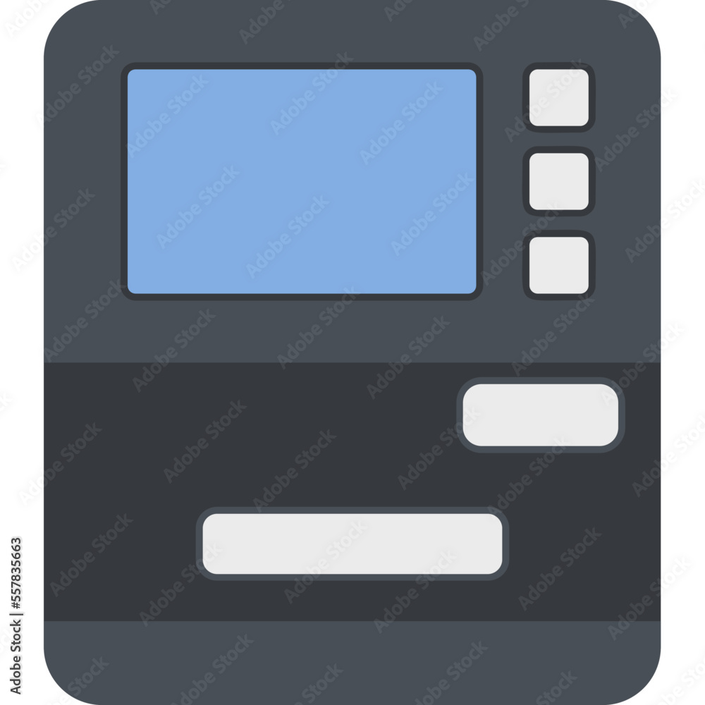 Atm Machine Icon Atm Machine Icon