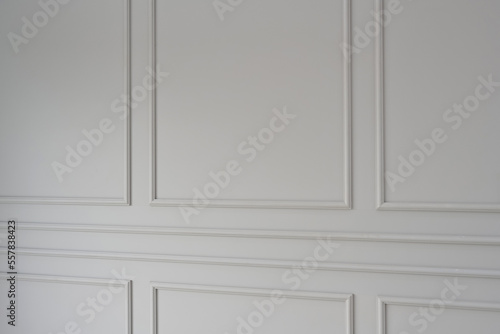 Wainscoting, an interior decoration that became popular in Europe in the 17th century