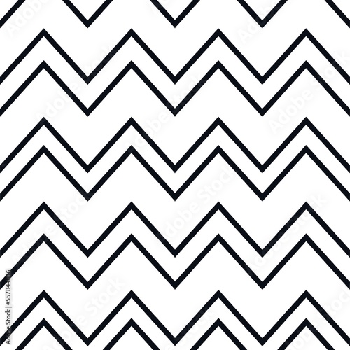 Chevron seamless pattern, black and white can be used in decorative designs. fashion clothes Bedding sets, curtains, tablecloths, notebooks, gift wrapping paper