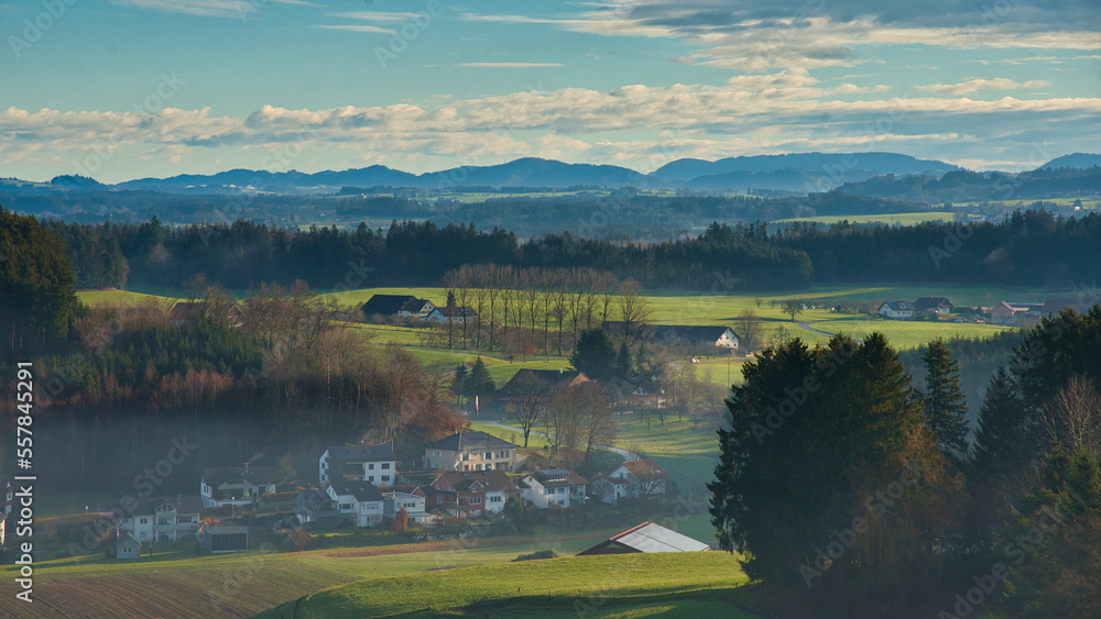 Landschaft im Allgäu nahe Wangen