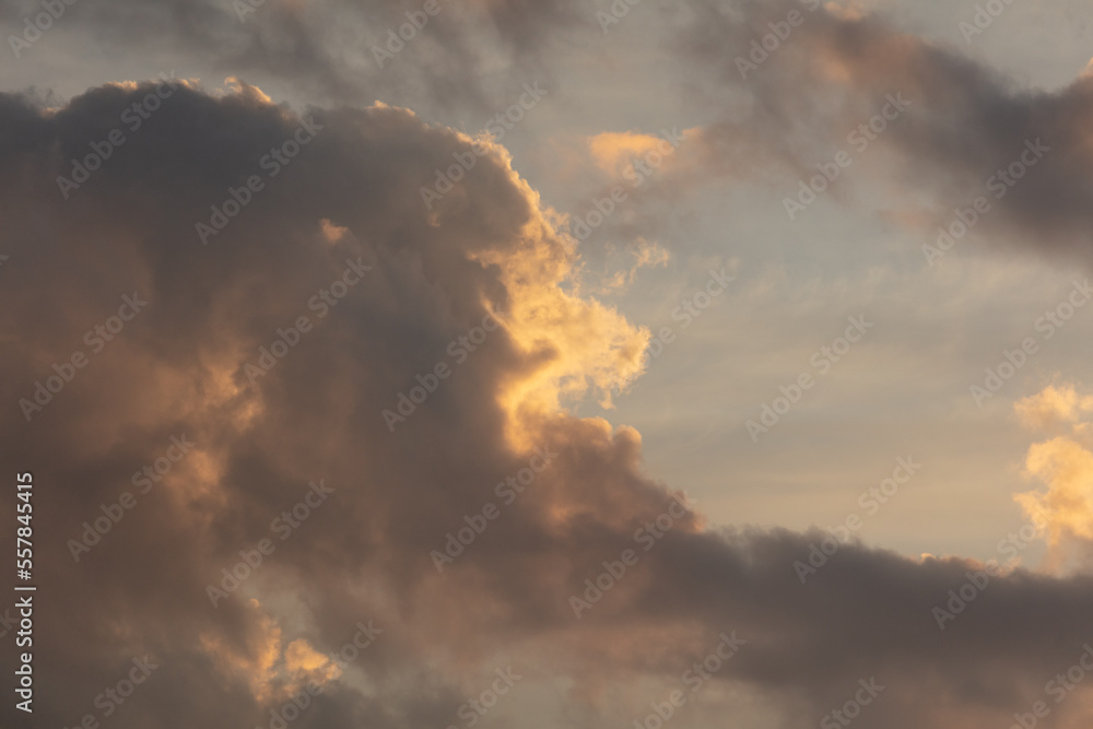 Colorful clouds at sunset as background. Colorful clouds at sunset as background.