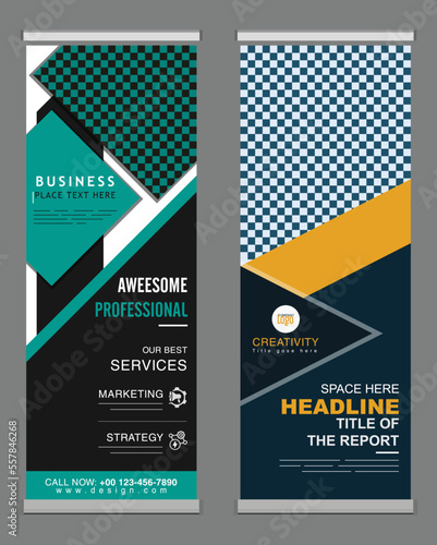 standart business flyer template