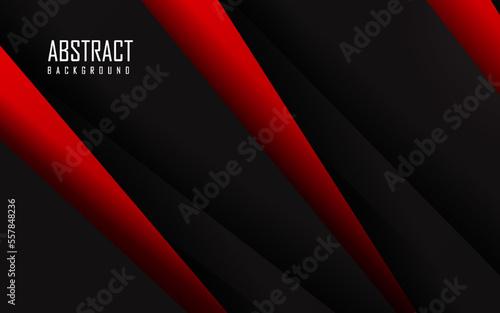 Black and red papercut background