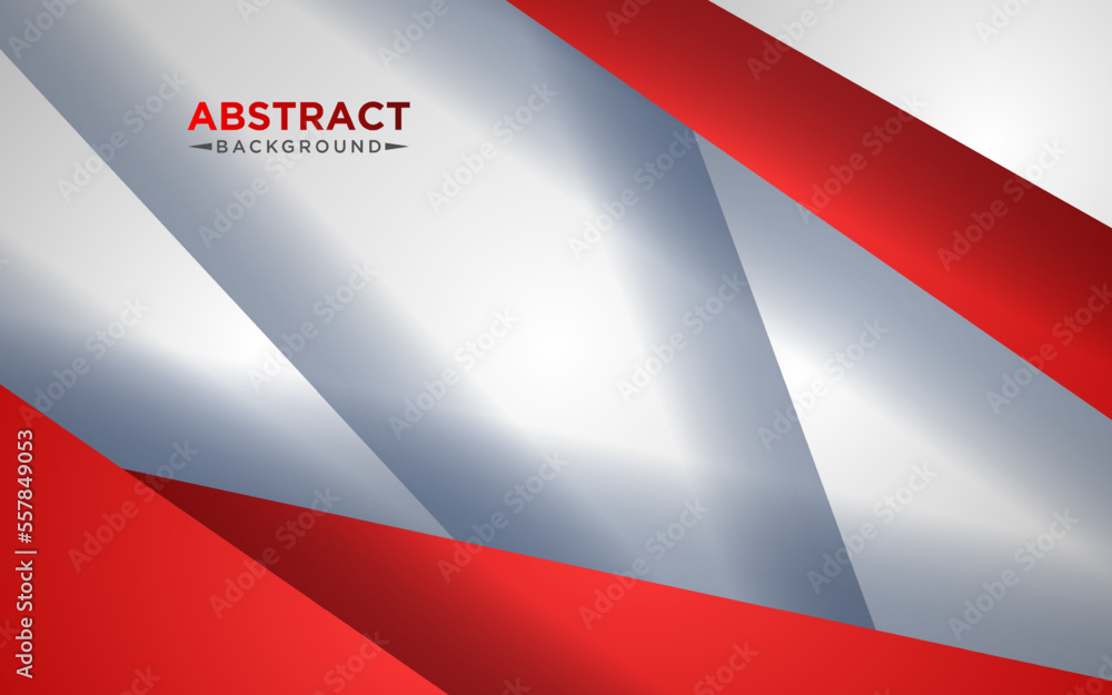 Abstract red and white triangle overlapping layers geometric background a combination. eps10 vector Abstract red and white triangle overlapping layers geometric background a combination. eps10 vector