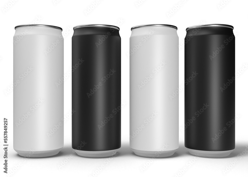 Soda or soft drink can mockup Soda or soft drink can mockup