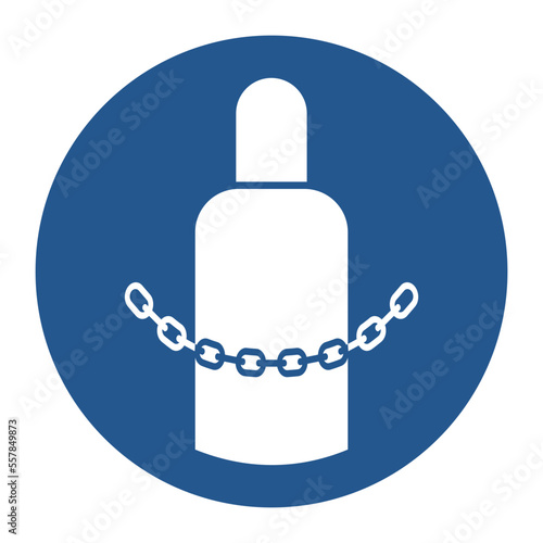 ISO 7010 M046 — secure gas cylinders