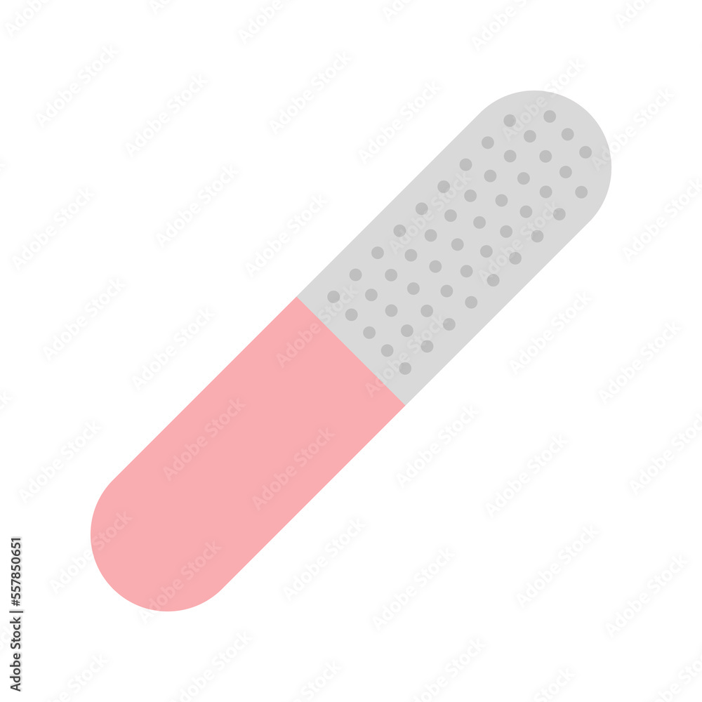 Nail file and nail buffer. Manicure and pedicure care tool. Nail file and nail buffer. Manicure and pedicure care tool.