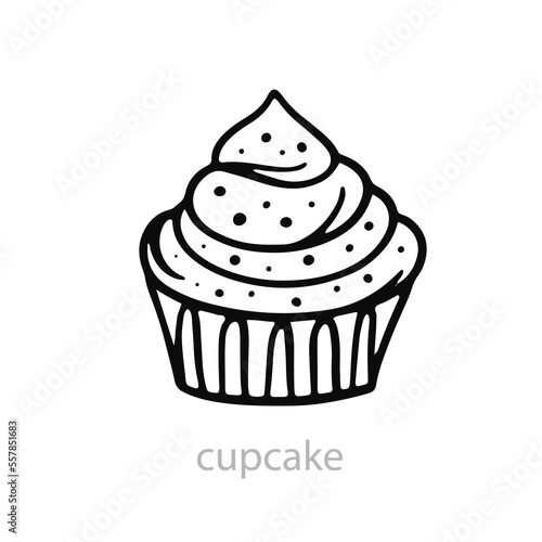 Cupcake Vector Illustration