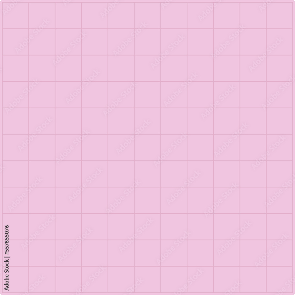 cute pink grid paper notes, planner, journal, reminder, memo decoration cute pink grid paper notes, planner, journal, reminder, memo decoration