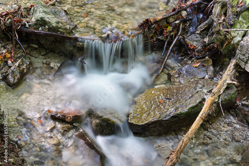 waterfall in germany with nature