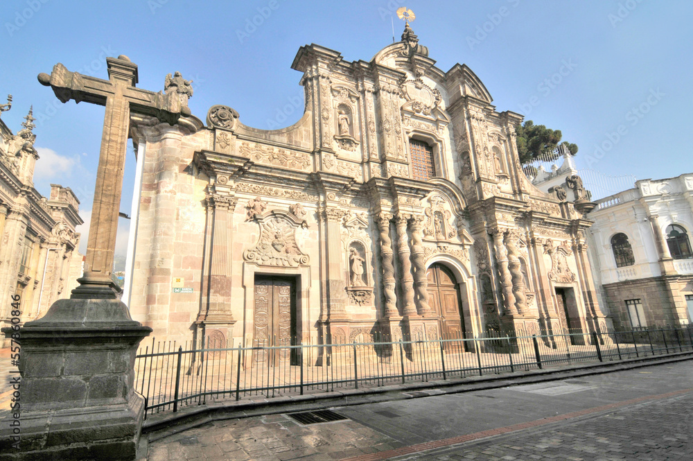 The Church and Convent of San Ignacio de Loyola de la Compañía de Jesús de Quito
