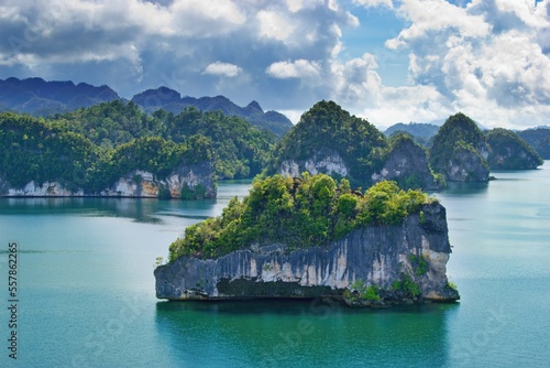 Kabui bay geosite view, Raja Ampat, West Papua, Indonesia photo