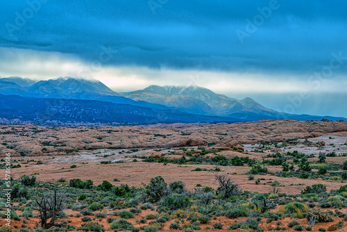 San Rafael Swell is a large geologic feature photo