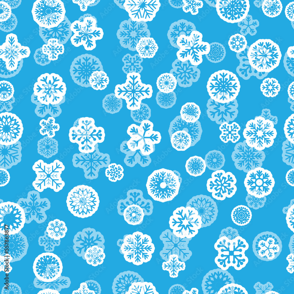 Seamless pattern with snowflakes
Seamless pattern with snowflakes