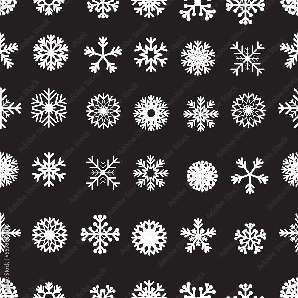 Seamless pattern with snowflakes
Seamless pattern with snowflakes