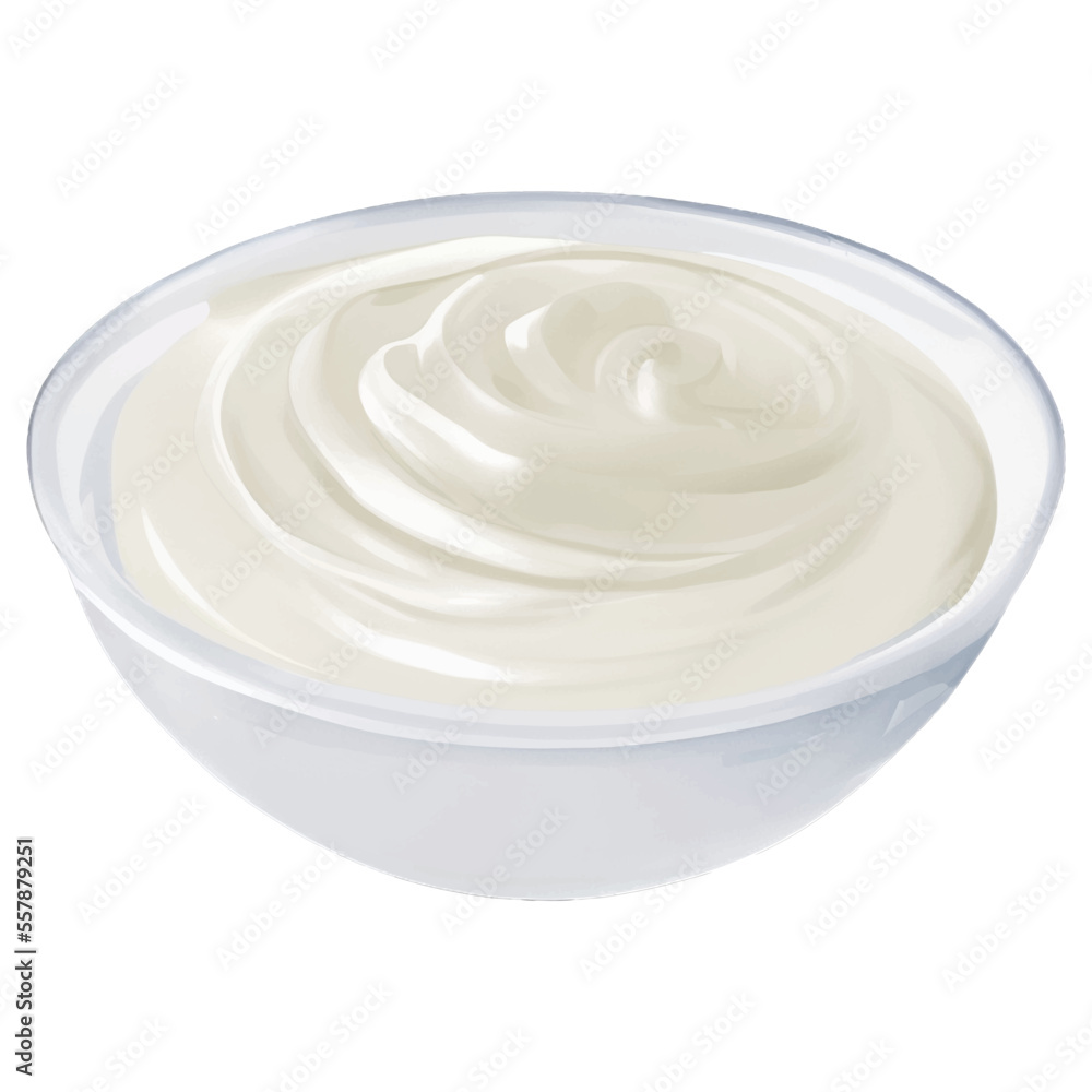 white cream hand drawn with watercolor painting style illustration white cream hand drawn with watercolor painting style illustration