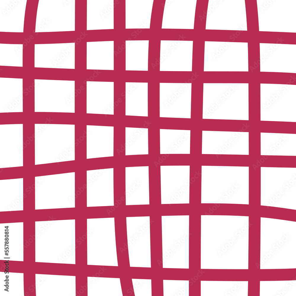 Hand drawn sloppy stripes of the color of 2023 -Viva Magenta Hand drawn sloppy stripes of the color of 2023 -Viva Magenta