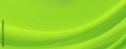 Smooth elegant yellow green silk or satin luxury cloth texture can use as background. Luxurious yellow green background. Vector illustration.