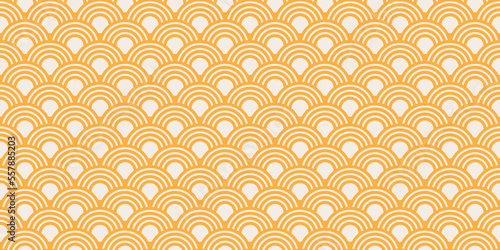 Spaghetti seamless vector food pattern.