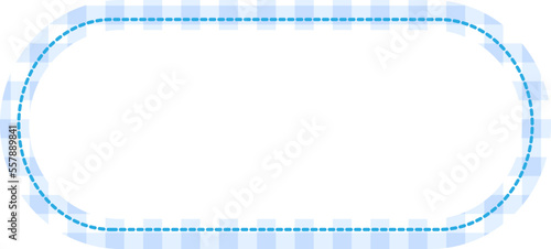 cute checkers banner masking tape label decoration