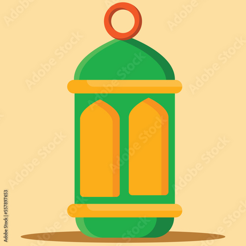 Lantern icon. Subtable to place on muslim, islam, ramadan, etc.