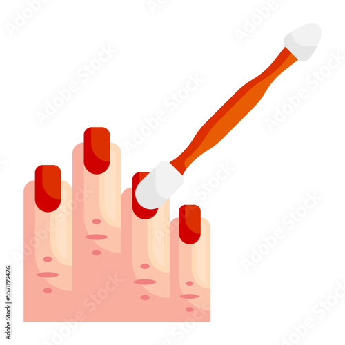 Rubbing alcohol or or hand sanitizer vector icon design, beauty and personal care symbol, cosmetics and dermatologist sign, body aesthetics stock illustration, Removing Applying Nail Polish concept