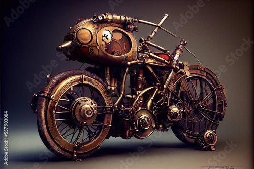 Steampunk Motorcycle © Doug