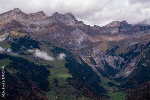 Mountains, hills and the sky