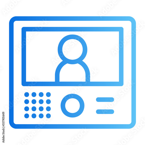 intercom gradient icon