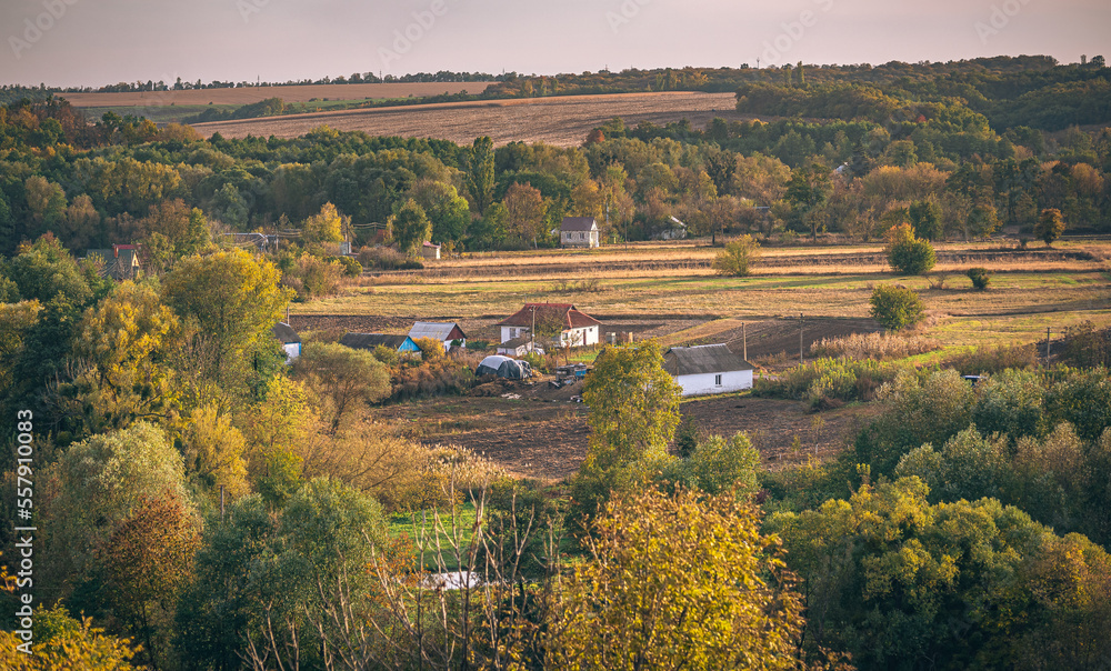 Autumn sunset