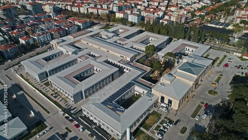 Drone image of Izmir Buca seyfi demirsoy state hospital photo