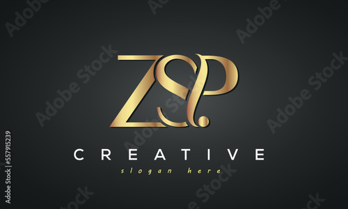 ZSP creative luxury logo design photo