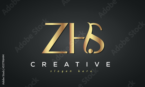 ZHS creative luxury logo design photo