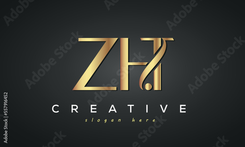 ZHT creative luxury logo design photo