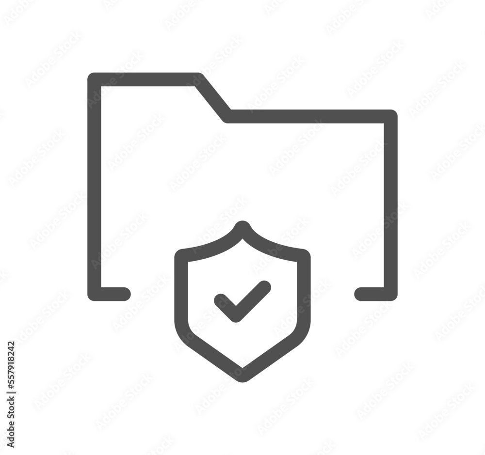 File and folder related icon outline and linear vector. File and folder related icon outline and linear vector.