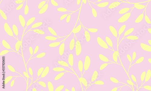 Floral print in pastel colors for presentations, textiles, covers
