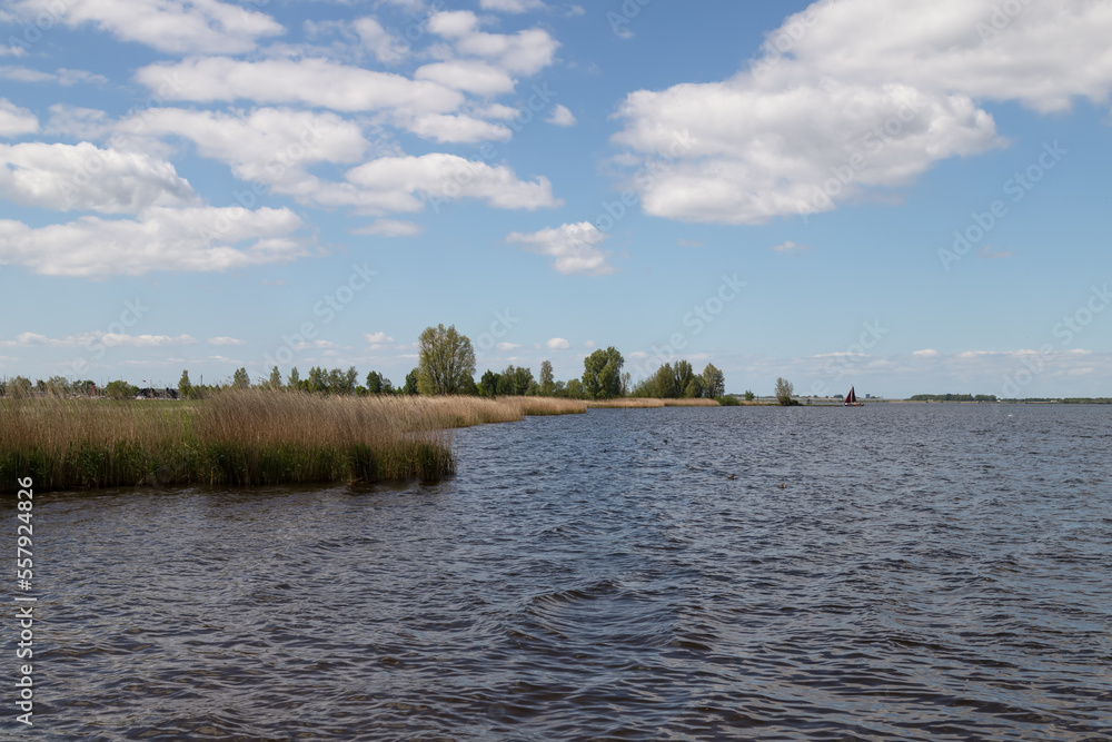 The shore of the Eemmeer near the village of Eemdijk. The shore of the Eemmeer near the village of Eemdijk.