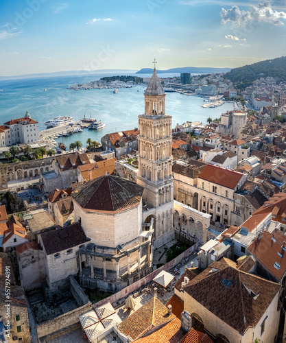 Saint Domnius Bell Tower, Split, Croatia photo