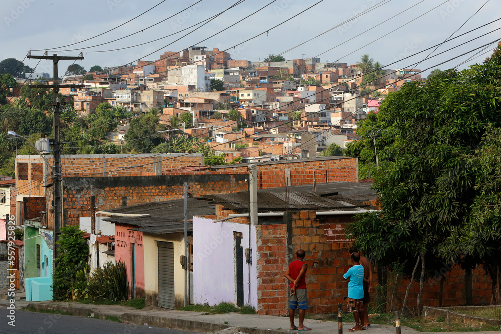 Working class neighborhood in Salvador