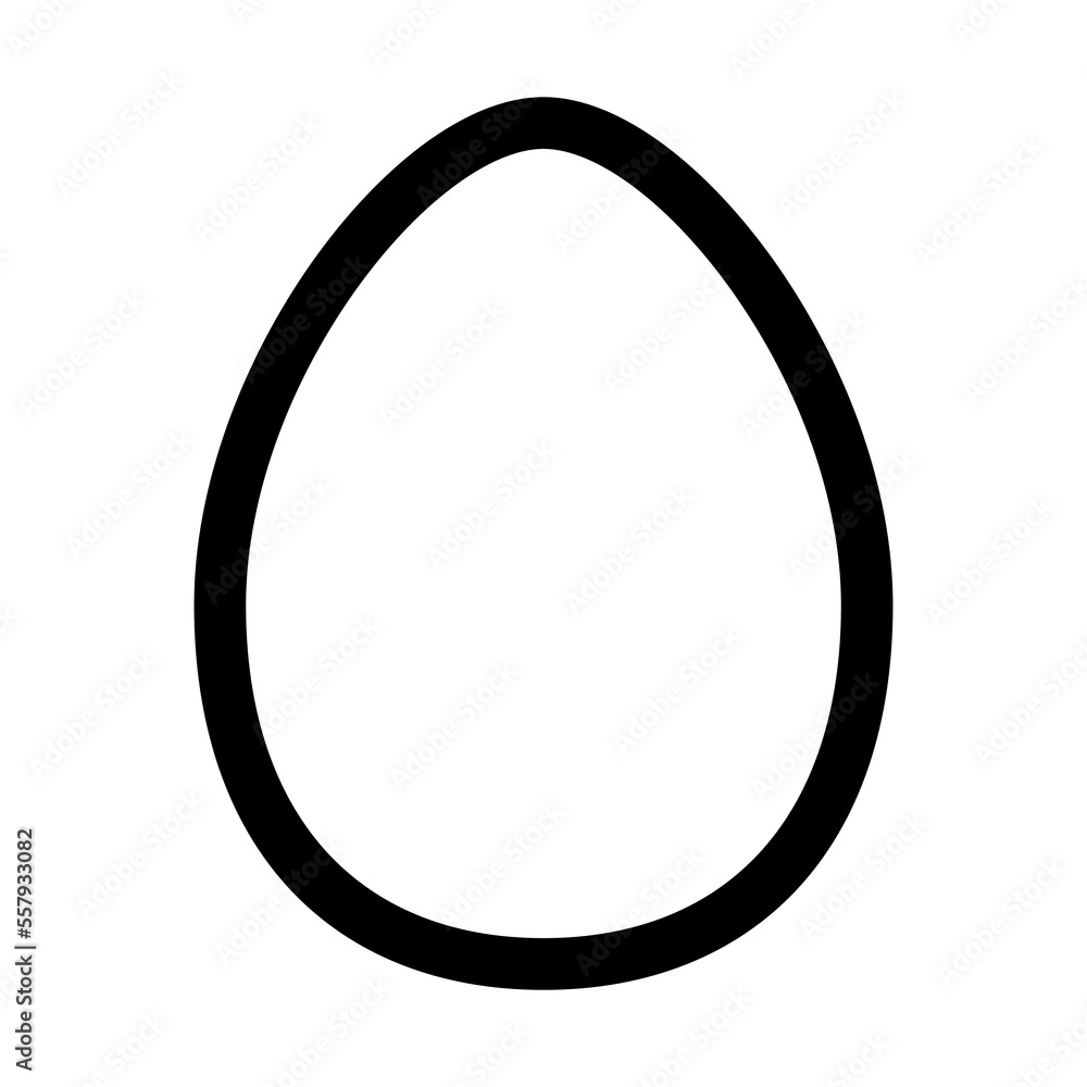Egg icon line isolated on white background. Black flat thin icon on modern outline style. Linear symbol and editable stroke. Simple and pixel perfect stroke vector illustration. Egg icon line isolated on white background. Black flat thin icon on modern outline style. Linear symbol and editable stroke. Simple and pixel perfect stroke vector illustration.