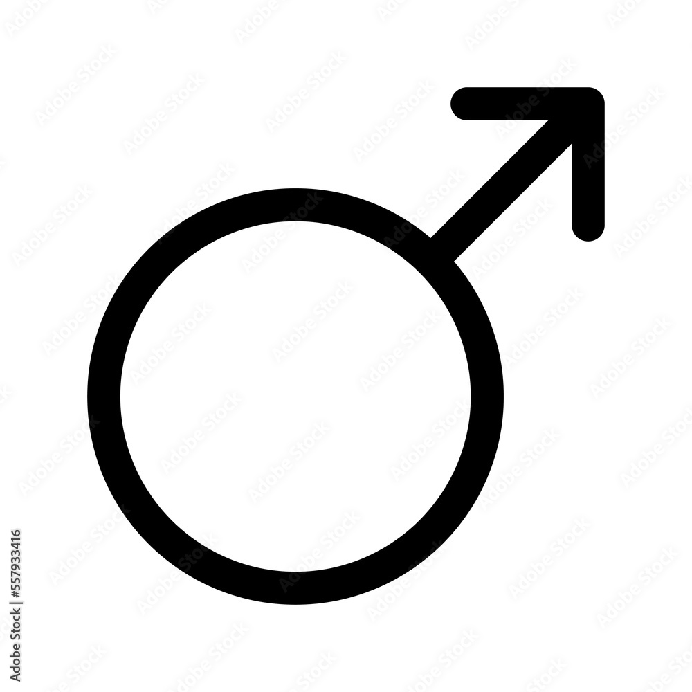 Male icon line isolated on white background. Black flat thin icon on modern outline style. Linear symbol and editable stroke. Simple and pixel perfect stroke vector illustration. Male icon line isolated on white background. Black flat thin icon on modern outline style. Linear symbol and editable stroke. Simple and pixel perfect stroke vector illustration.