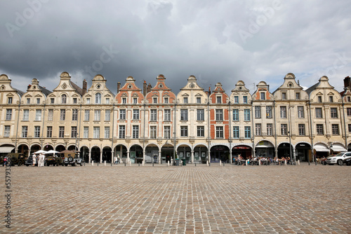 Place des HŽros, Square of the heroes in Arras.