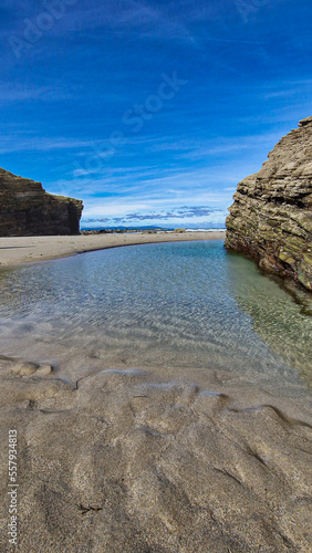 Playa de los catedrales Galicia photo